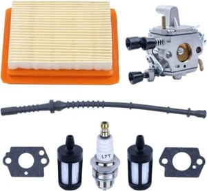 Carburettor kit for Stihl FS120 FS200 FS020 FS202 FS250 FS300 FS350 brush cutter - Picture 1 of 5