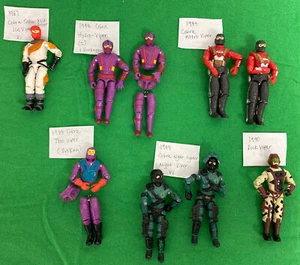 GI JOE VINTAGE RESTPOSTEN FIGUREN KONVOLUT ARAH COBRA VIPER CLASSIC SAMMLERSTÜCK RETRO - Bild 1 von 12