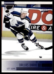 2004-05 Pacific Blue Dallas Drake 056/250 St. Louis Blues #218