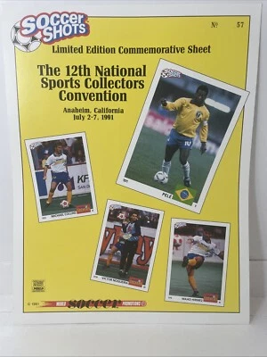 1991 The 13th National Sports Collector's Convention LEditio Commemorative Sheet - Image 1 of 4