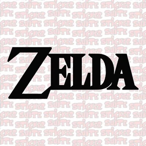 Zelda Logo Sticker/Decal - Choose Your Size and Colour! - Picture 1 of 3