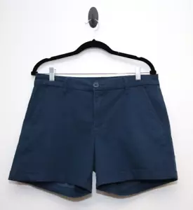 Kut from the Kloth Hose Shorts Größe 10 tiefseeblau Chino Taschen 5 Zoll Schrittlänge - Bild 1 von 16