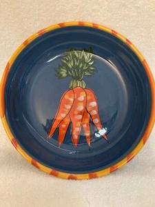 Jennifer Clark 9.5" Pasta Bowl - CERTIFIED INTERNATIONAL Vegetable Art Dish - Picture 1 of 2