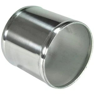 80mm Ø Aluminium Rohr Ladeluft Silikon Schlauch Verbinder Gerade Turbo LLK Alu - Afbeelding 1 van 2