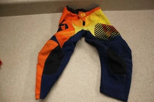 Answer Pants Orange & Yellow Size Y20 Dirt Bike Gear MX 8583 G1 - Picture 1 of 7