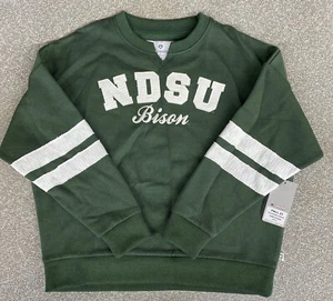NEW NDSU Bison North Dakota State Crew Neck Pullover Sweatshirt Women's M - Picture 1 of 4