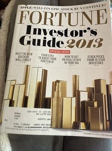 Fortune Magazine Investor's Guide 2013 Dec24, 12 Spec Iss, Real Estate in an IRA - Imagen 1 de 3