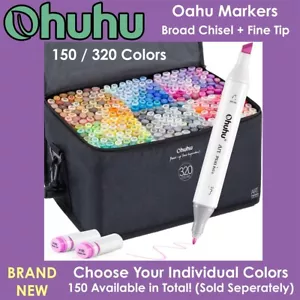 OHUHU Alkoholmarker - Oahu Style (NEU) Wählen Sie Ihre Farben 150 verfügbar - Bild 1 von 3