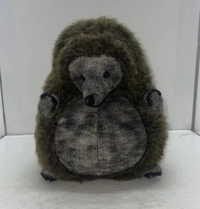 Unipak Hedgehog Stuffed Animal 10" Brown Chubby Plush  - Picture 1 of 8