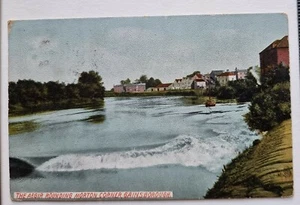 VINTAGE POSTCARD GAINSBOROUGH THE AEGIR ROUNDING MORTON CORNER - Picture 1 of 2