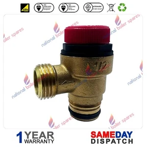 VOKERA SABRE 25HE 29HE 35HE & SYSTEM 29HE PRESSURE RELIFE VALVE PRV 10025055 - Picture 1 of 1