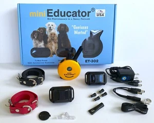 USED-Mini Educator ET-302-1/2 Mile Rechargeable Dog Trainer E-collar with Remote - Picture 1 of 8