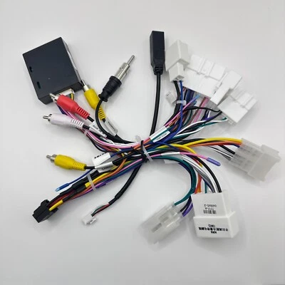 16 Pin Autoradio Kabel Adapter Canbus Box Für Toyota Corolla Prado Tundra Sienna - Bild 1 von 4