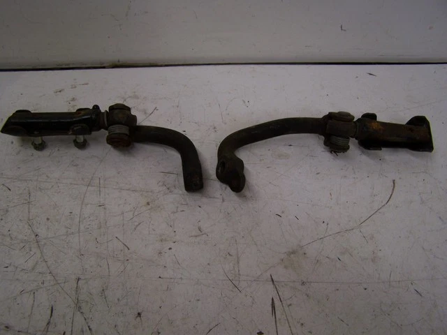 OEM HONDA CB 360 CL 360 FOOTPEGS SET W/ FOOT PEG s FOOTPEG BRACKETS LEFT RIGHT - Image 1 of 1