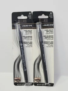 MILANI Liquid Eye Like 01 Black.New Carded. QTY:2 - Picture 1 of 3