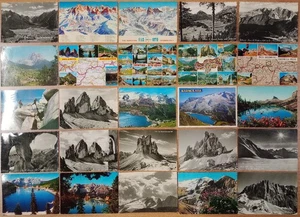 25 cartoline lotto Dolomiti Tre Cime di Lavaredo Trentino others postcard lot - Foto 1 di 1