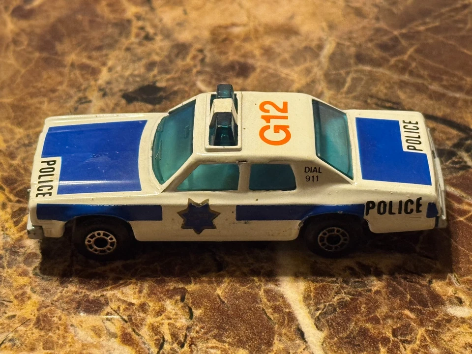 MATCHBOX Vintage 1979 Superfast Plymouth Gran Fury Police G-12  - Image 1 of 1