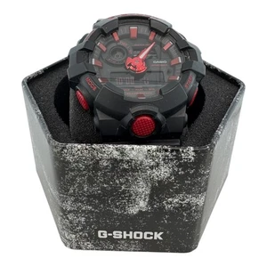 Casio G Shock GA-700BNR 5522 Rot & Schwarz Analog & Digital Herrenuhr (CSC051614) - Bild 1 von 6
