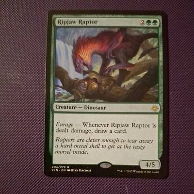 MTG - Ripjaw Raptor - Ixalan - Magic the Gathering  - Image 1 of 2
