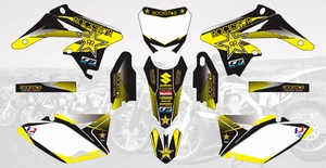 245 GRAPHICS KIT FOR SUZUKI RMZ 250 RMZ250 2010-2018 - Foto 1 di 1