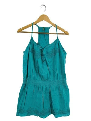 UNITED COLORS OF BENETTON Sommerkleid Damen Kleid Gr. DE 38 blau Casual-Look - Bild 1 von 4