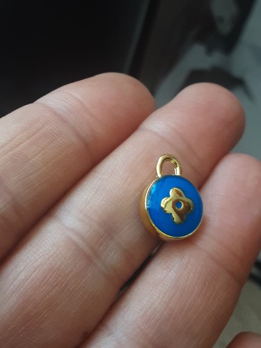 LOUIS VUITTON（LV） Louis Vuitton estraibile con cerniera dal portachiavi blu