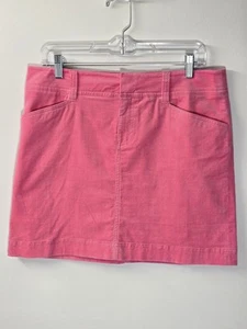Lilly Pulitzer Cord-Minirock Damengröße 8 rosa Baumwollmischung - Bild 1 von 12