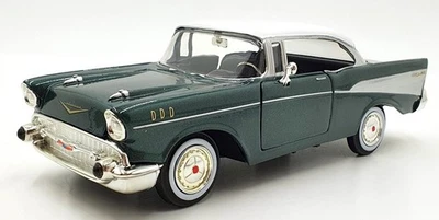 Chevrolet Bel Air 1957 fundido a presión Motor Max escala 1/24 73228 - verde/blanco Foto 1 de 4