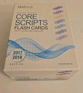MedStudy Internal Medicine Core Scripts Flash Cards 2017-2018 17th Edition - Bild 1 von 10