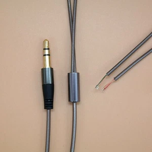 3.5mm Jack DIY Earphone Audio Cable Headphone Repair Replacement Wire Cord - Picture 1 of 3