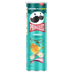 903303 1x 158g TIN PRINGLES RANCH FLAVOUR POTATO CHIPS CRISPS SNACK USA - Picture 1 of 1