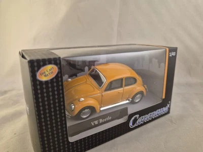 Cararama CARAR10546 - VOLKSWAGEN VW COCCINELLE ORANGE 1/43 - Photo 1/2