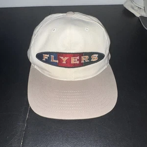 Vintage 1990's Philadelphia Flyers Snapback Hat Cap With Logo On Back - Picture 1 of 7