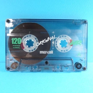 🍒 1x MAXELL UR 120 * IEC I Type 1 * Tape Cassette Kassette кассета * 1998 - Bild 1 von 4