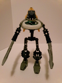 LEGO BIONICLE Bordakh 8615 Complete with Instructions, Canister, and Disc
