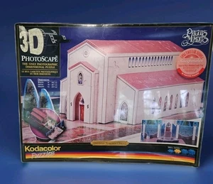 NIB Sealed Precious Moments 3D Photoscape Kodacolor Puzzle - Chapel - Picture 1 of 5