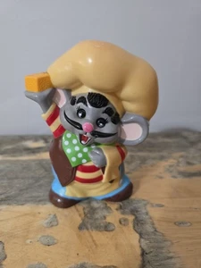 Vintage Kitchen Parmesan Cheese Italian Mouse Chef Colorful Dispenser - Picture 1 of 4