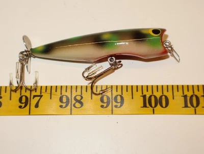 Señuelo de pesca vintage Bagley Pop'n B 3 Foto 1 de 2