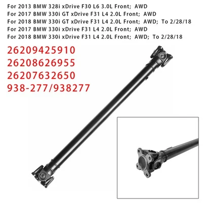 Front Drive Shaft Assembly 26207632650 For BMW 228i 230i 320i 328i xDrive AWD - Image 1 of 4
