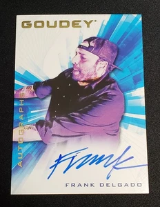 2021 UD Goodwin Champions Goudey Frank Delgado DEFTONES Autograph Auto GA-FD - Picture 1 of 2