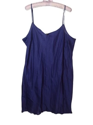 Camisón Talbots Mujer Todo Lino Ligero Sin Mangas Vestido Talla 16W Semi Transparente Ajustable Foto 1 de 4