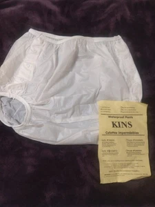 Vintage Adult Snap-On Plastic Pants - Picture 1 of 4