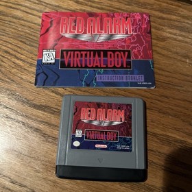 Red Alarm (Virtual Boy) - Manual Authentic Great Condition