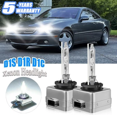 Bombillas de faros HID D1S 6000K haz alto bajo para Mercedes-Benz CLS550 2012-2014 Foto 1 de 4