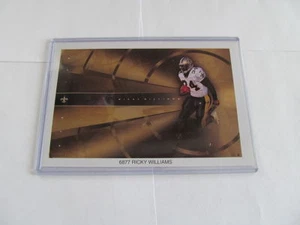 MINT 1990's RICKY WILLIAMS "TUNNEL RUN" NEW ORLEANS SAINTS ORIGINAL MINI POSTER - Picture 1 of 1