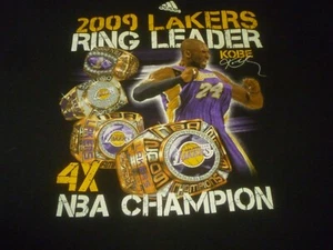 2009 Lakers Ring Leader / Kobe Bryant Shirt - Used Size L - Very Nice Condition - Picture 1 of 3