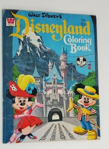 Walt Disney's Disneyland Coloring Book Whitman 1965 Vintage Mickey Mouse Club - Picture 1 of 11