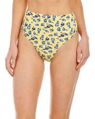 Parte inferior de bikini floral estándar para mujer Jessica Simpson SOL cintura alta talla S Foto 1 de 2