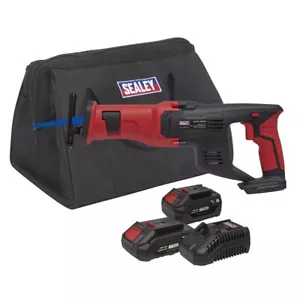 Sealey Cordless Reciprocating Saw Kit 20V SV20 Series - 2 Batteries CP20VRSKIT - Picture 1 of 2