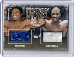 2011 Ringside Round Two Ray Mercer Holyfield White Battles FW Koffer Karte Gold - Bild 1 von 2